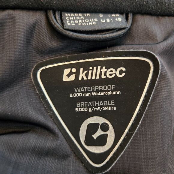 Killtec Womens Sz 18 Parka Sherpa lined Waterproof 8mm Breathable Faux Fur Hood - Picture 2 of 16